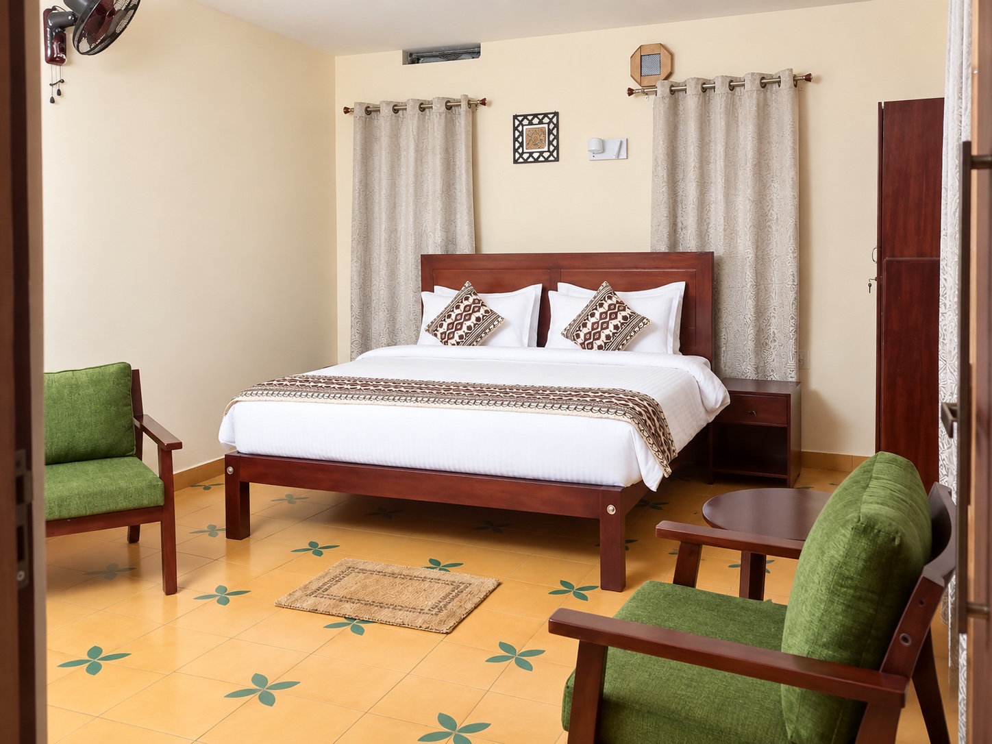 Main guest room at Alpine Valley Inn